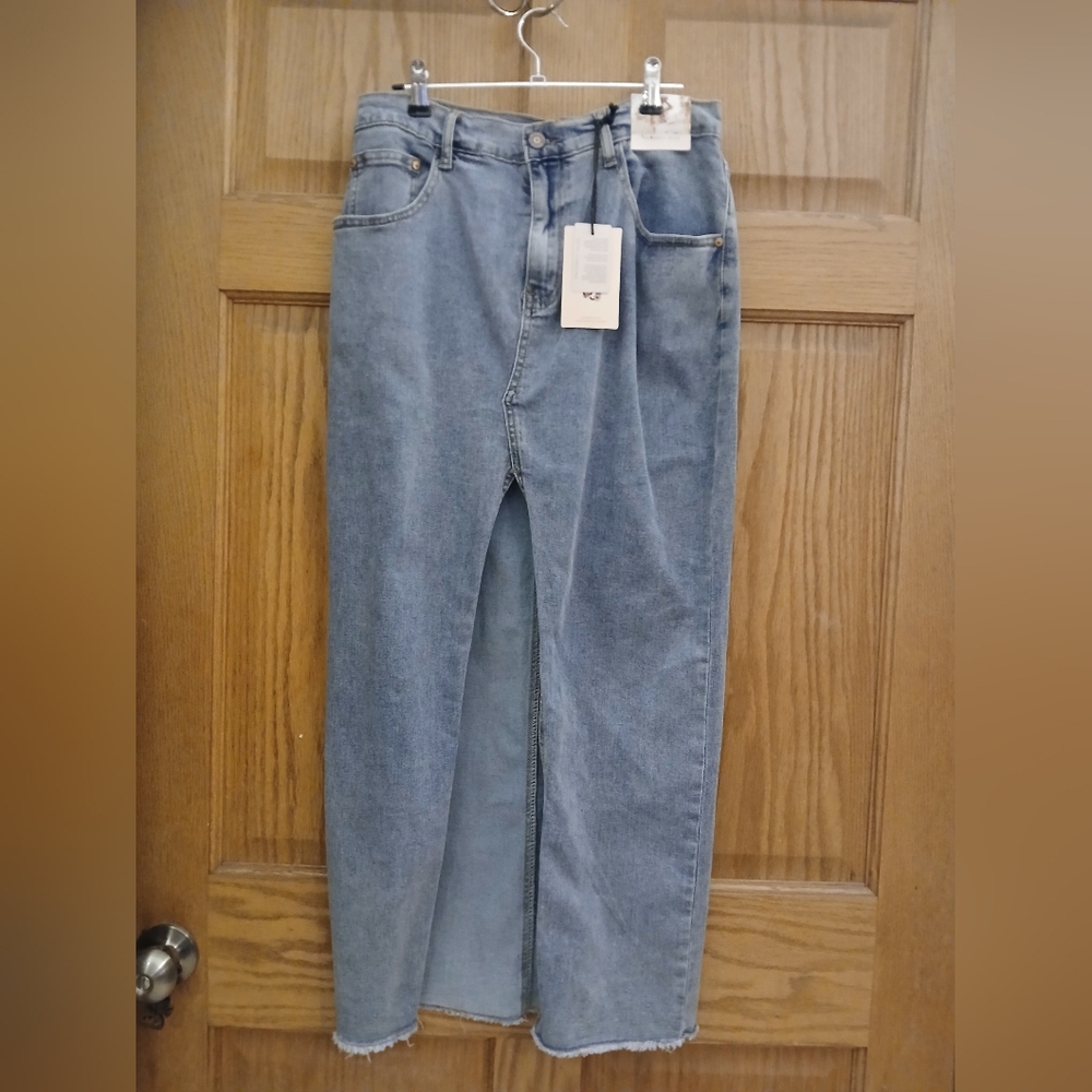 Sincerely Jules Jean Skirt Sz 7/27